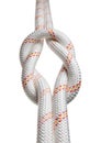 Two ropes bond in reef-knot