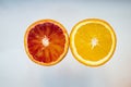 Slices of oranges Royalty Free Stock Photo