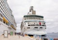 Two Royal Caribbean ships in port in Cozumel