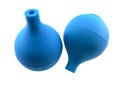 Two rubber enemas Royalty Free Stock Photo