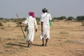 Two Rural Indian traditional attire