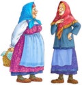 Two Russian rural women