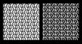 Two seamless patterns with spirals