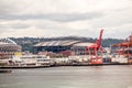 Two Seattle Stadiums