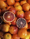 Two Sections Of An Orange