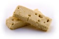 Two shortbread fingers Royalty Free Stock Photo