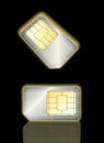 Two Sim card Royalty Free Stock Photo