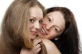Two sisters Royalty Free Stock Photo