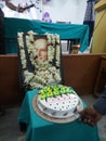 A homoeopathic medical college celebrating Hahnemanns birthday ,Howrah, India. Royalty Free Stock Photo