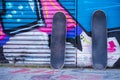 Two skate boards Royalty Free Stock Photo