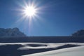 Nordic Skiing in BielerhÃÂ¶he Pass, Tirol, Austria