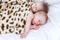 Two sleeping child Royalty Free Stock Photo