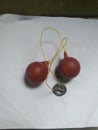 these two small balls tied with a string, is a lato lato game which is currently going viral