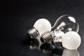 Small and Big Bulbs Royalty Free Stock Photo