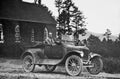 Vintage Photo of Men in Truck