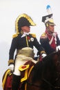 Two soldiers-reenactors at Borodino