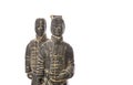 Two soldiers of Terracotta Army Royalty Free Stock Photo