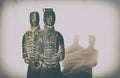 Two soldiers of Terracotta Army