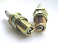 Two Spark Plugs