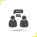 Two speakers icon
