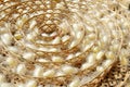 Two species of white cocoon Royalty Free Stock Photo