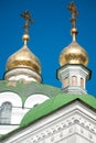 Two Spires of the Refectory Church, part of Pechersk Lavra, Kyiv