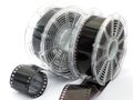 Two spools of film Royalty Free Stock Photo