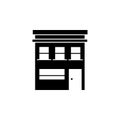 Two-storey house icon. Element of travel icon for mobile concept and web apps. Thin line two-storey house icon can be Royalty Free Stock Photo
