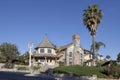 Two Story Luxury House in a Hill Side Royalty Free Stock Photo