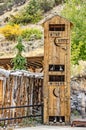 Two-story Outhouse for Miners