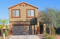 Two-story Stucco Home in Tucson, Arizona