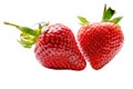 Strawberrys isolated on a white background