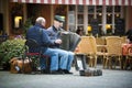 Two street musicians