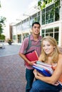 Two Students at School