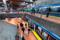 Two Subway trains at Lionel Groux Station