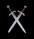 Two swords emblem