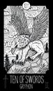 Two of swords. Gryphon