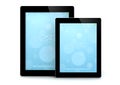 Two tablet Royalty Free Stock Photo