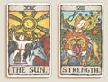 Two Tarot Cards v.8