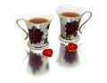Two tea cups Royalty Free Stock Photo