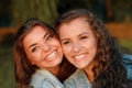 Two teenage girls Royalty Free Stock Photo