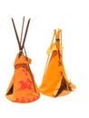 Two Teepees Royalty Free Stock Photo