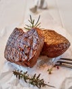 Two thick lean portions of beef fillet steak