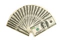 Two thousand american dollars Royalty Free Stock Photo
