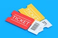 Two tickets for cinema, theatre, show and other entertainments