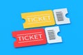 Two tickets for cinema, theatre, show and other entertainments