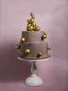 Two-tier cake