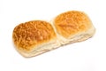 Two tiger bread rolls Royalty Free Stock Photo