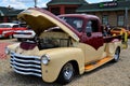 Two tone Chevy pickup from the 1950s Royalty Free Stock Photo