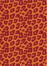 Two-tone modular leopard texture